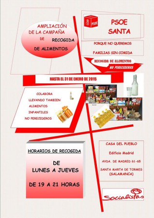 Recogida alimentos